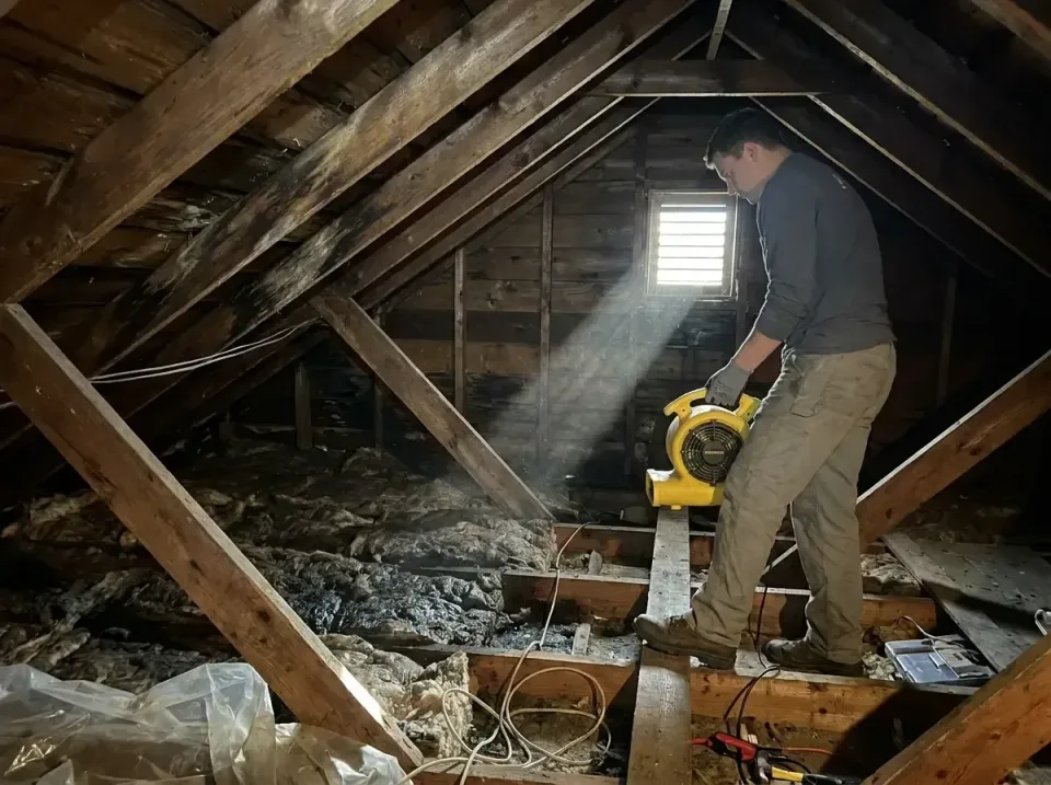 attic-water-damage-drying-proc-007 — frequently asked questions, Emergency Water Extraction & 24/7 Flood Response in Kentfie…